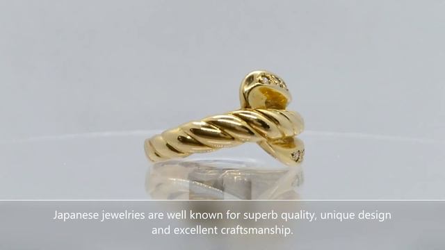 18K Japan Gold Rope Twist смотреть онлайн