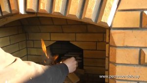 Первая растопка мангала и мини русской печи вместе с вами.