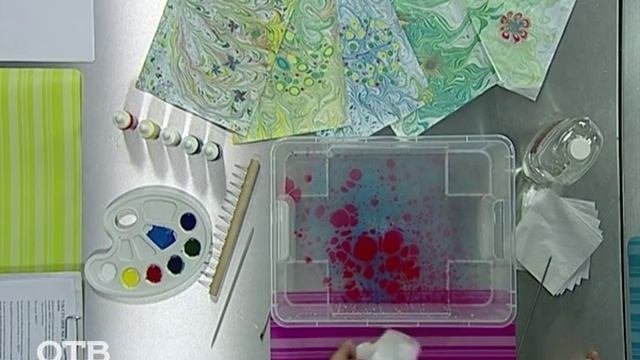 Красками по воде писано: хрупкая красота художественной техники эбру (27.10.15)