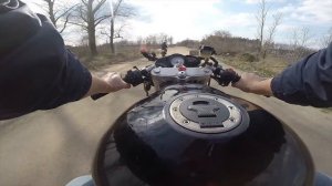 ?️ ЗАПУСК SUZUKI SV400S ПОСЛЕ ЗИМЫ | ПОКАТУШКИ С HONDA CB400SF | 09.04.2017