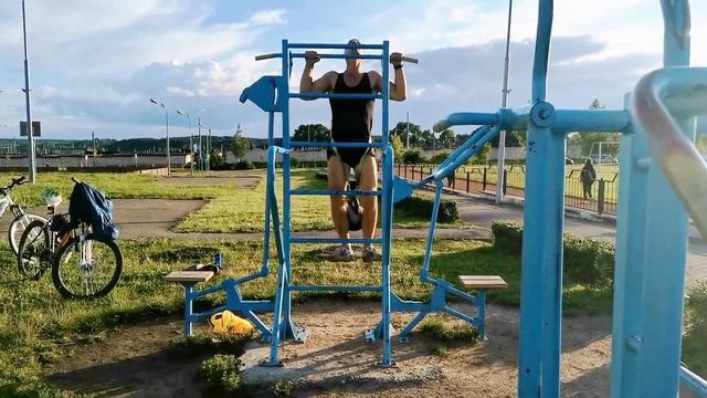 23 подтягивания +32 кг/23 pullups +32 kg. смотреть онлайн
