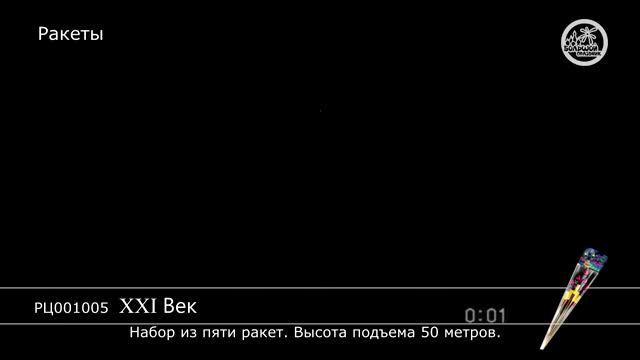 РЦ001005 Набор из 5 ракет XXI Век