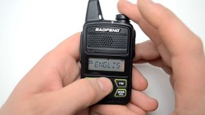 Baofeng Mini BF-T1 - обзор и тестирование мини раций из Китая