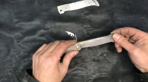 Изготовление складного ножа, секреты безлюфтового механизма запирания
