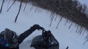 Мотобуксировщик Бурлак ,, Егерь 18.5 '' . Серия про ,, метровый пухляк '' #навсебабки #газудоотказу