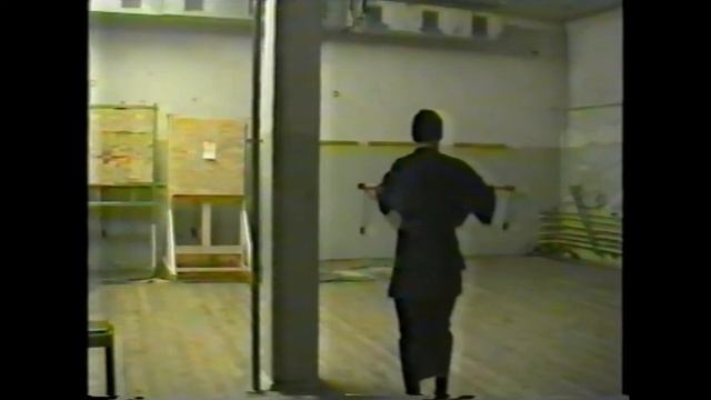 46) 2004. В клубе САМБО тренировки Воронежских казаков по Русскому Бою.