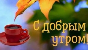 Утро доброе в теплом сентябре!