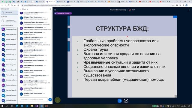 БЖД лекция 2. Управление безопасностью жизнедеятельности.