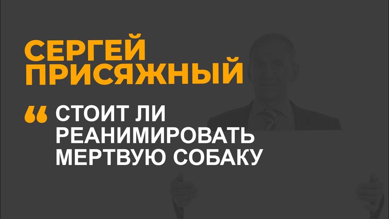 Стоит ли реанимировать мертвую собаку