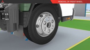 Fuso-Canter E5 монтаж и демонтаж передних колес, https://truck-standart.ru/