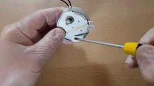 Ремонт мотора на открывание двери микроволновки