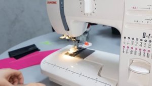 Janome Q23P, Q23G, Q23V Работа с заменителем кожи?. И выполнение автоматической петли?