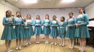 Детский вокальный ансамбль «Yрдэл» младш. гр. номинация Ансамблевое пение. Вилюйская ДШИ