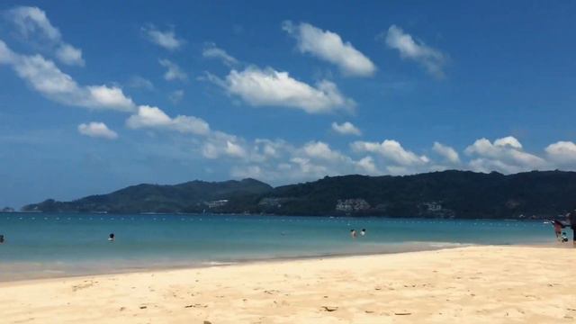 Пляж Патонг.Пхукет / Patong beach timelapse.Phuket