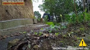 A Mini Excavator Komatsu PC75UU Heavy Equipment.