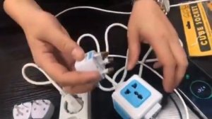 Умная домашняя розетка powercube, штепсельная вилка eu/us/uk, 4 разъема, 2 usb порта, адаптер,