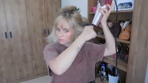 Укладка волос феном | каре с челкой | Everyday Hair Routine