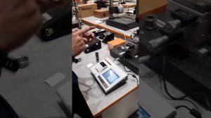 Калибровка и измерение на профилометре Mitutojo
