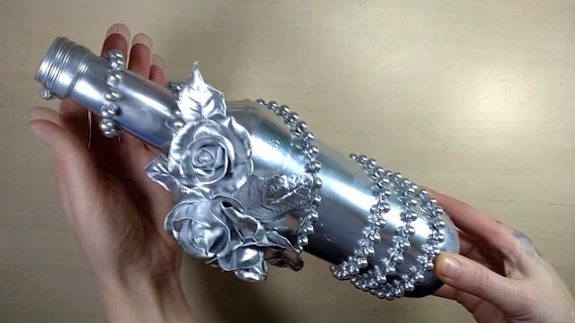 Декор бутылок своими руками 6 вариантов/ 2 часть смотреть онлайн