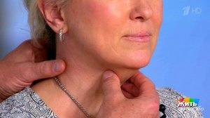 Как избавиться от двойного подбородка? Жить здорово! Фрагмент выпуска от 05.05.2017