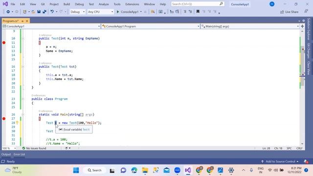 C# Interview Questions : Constructor Types in Telugu