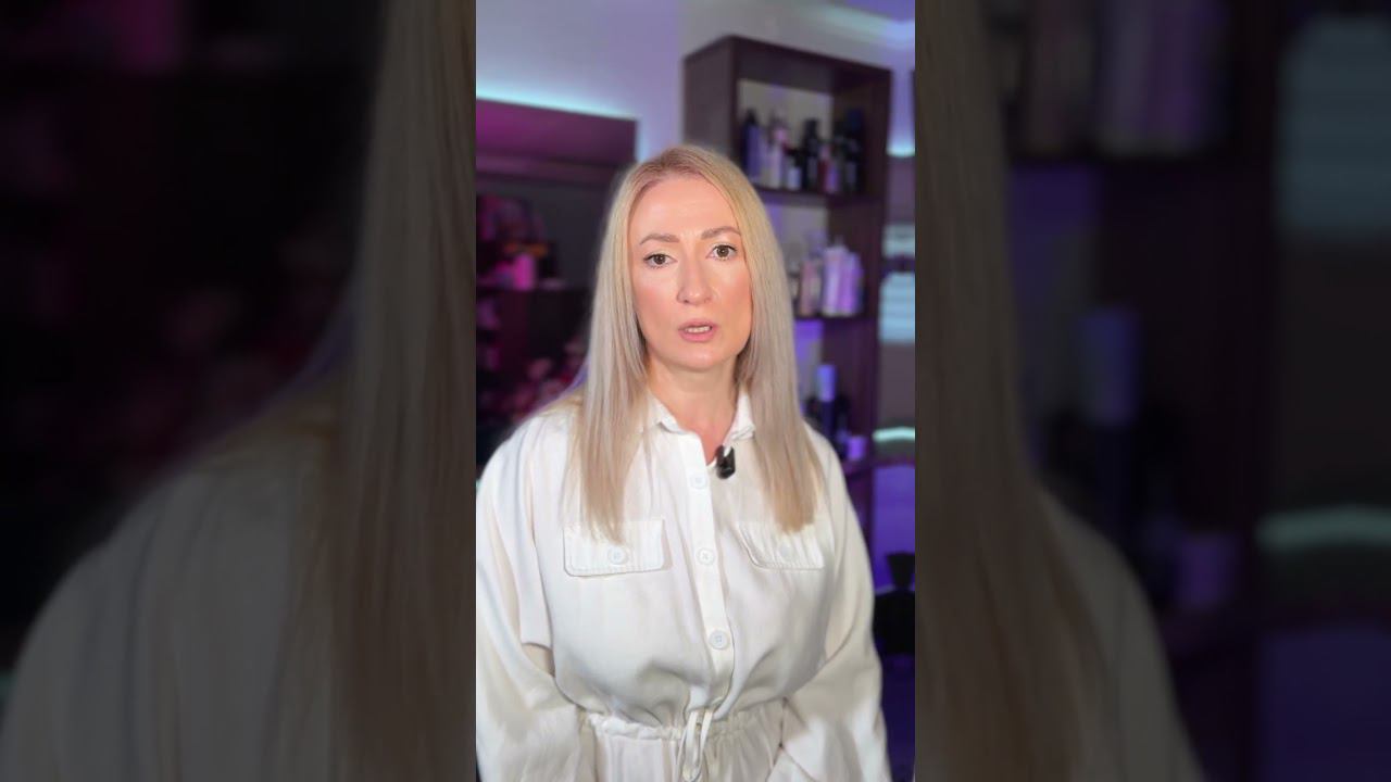 Стрижка горячими ножницами ♀️ #уходзаволосами #укладка #волосы #окрашивание #красота #совет смотреть онлайн