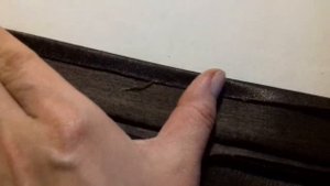 Обработка низа штор с дотачкой.
