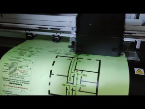 Интерьерная печать с контурной порезкой