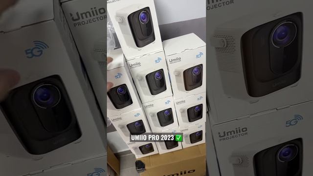 СВЕТОДИОДНЫЙ ПРОЕКТОР UMIIO PRO 2023 . Новая яркая модель ! 5G / wi fi / Bluetooth/android