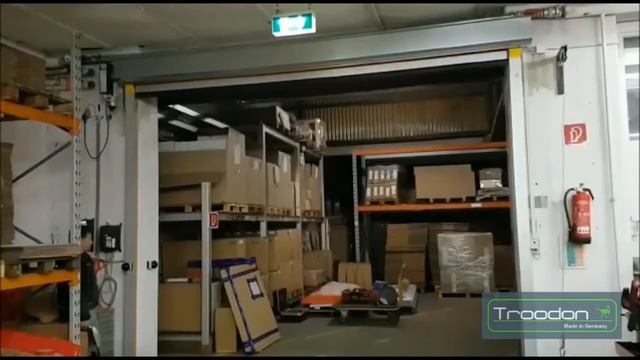 TROODON T-1000RW - скоростные автоматические ворота из пвх ткани смотреть онлайн