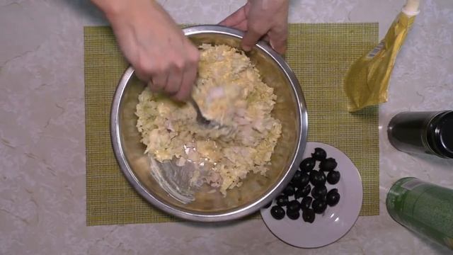 Салат ПОДСОЛНУХ.Очень вкусно,быстро и красиво!