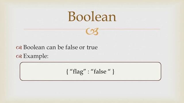 08 Boolean datatype in json смотреть онлайн