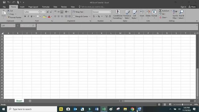 MS Excel Tutorial  Menu File  Open Save New Print and Protect Workbook 