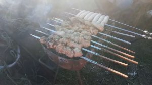 Мангал из газового баллона. Маленький, но вместительный мангал, своими руками.