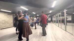 Кадриль-шоттиш Филадельфия (учебное видео с класса). Сообщество бальных танцоров Assemblés Ассамбле