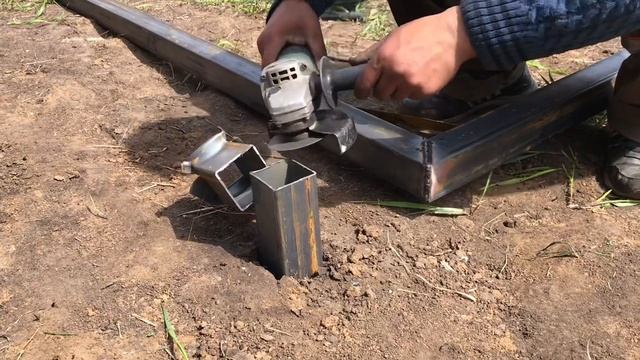 Теплица Сибирячка монтаж