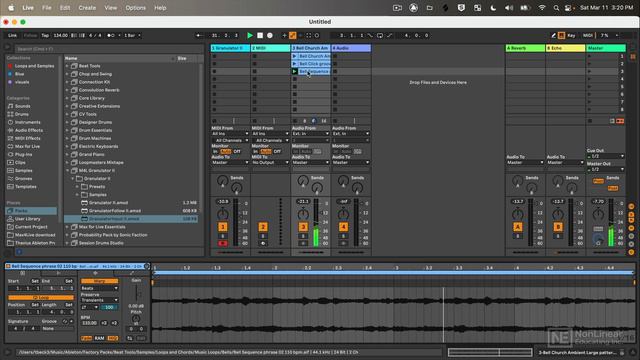 13. Granulator Input Grab