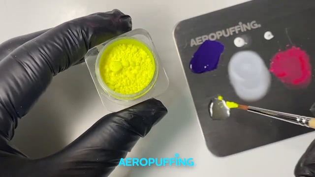 Дизайн ногтей Яркий космос | Гель-пасты и сухие пигменты AEROPUFFING
