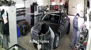 Установка лобового стекла на Opel Insignia