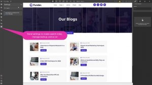 Funder Agency Website Template | Funder Business Website Review 2023