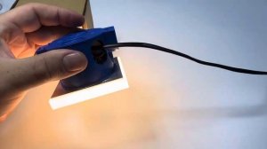 Светильник в подрозетнике, свет теплый. Обзор. Подсветка лестницы. СветикоФФ