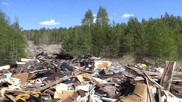 Свалка у дер. Субботино (Тюмень, июнь 2018) смотреть онлайн