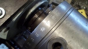 Шкала 360* на планшайбе станка ТВ-4