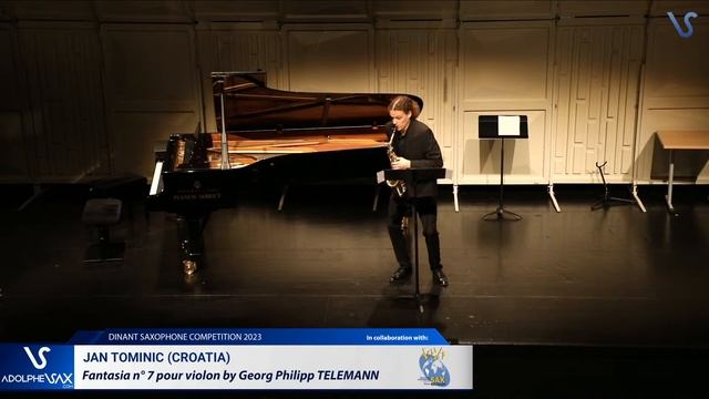 Jan TOMINIC (Croatia) plays Fantasie nº7 pour violon by G.P. Telemann смотреть онлайн