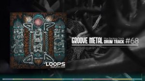 Groove Metal Drum Track / Chimaira Style / 185 bpm
