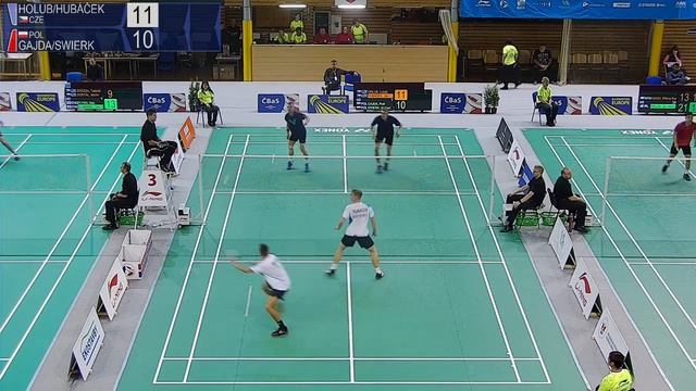 Holub / Hubáček vs Gajda / Swierk (MD, Qualifier) - LI-NING Czech Open 2018