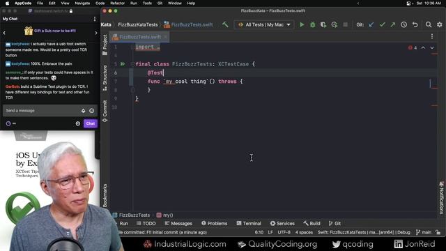 TCR & ApprovalTests / Swift Code Katas #1: FizzBuzz смотреть онлайн