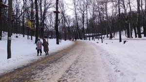Воронеж, Центральный Парк Зимой, Экспресс Экскурсия