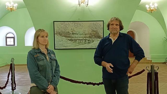 Проект #РусскаяАтлантида. Монтаж выставки в Брянске