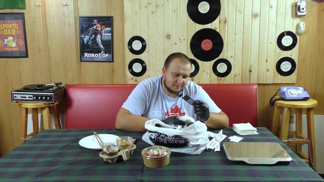 Обзор доставки еды Instafood | Креветки с ... заказывали ? Филадельфия за 300 грн (850 рублей)